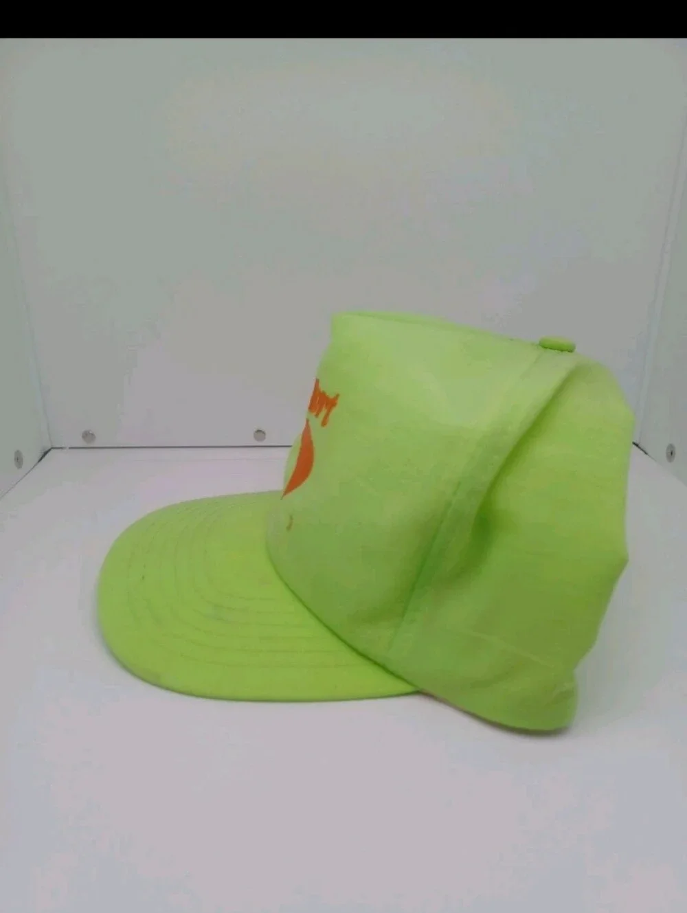 Vintage Newport Hat Cap Snapback Neon Cigarettes Adjustable Trucker Promo Mens